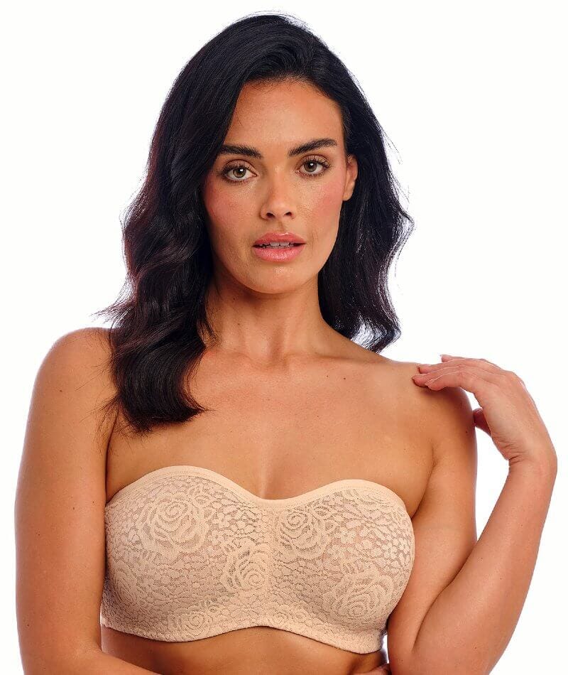Wacoal Halo Lace Strapless Bra - Nude - Image 3